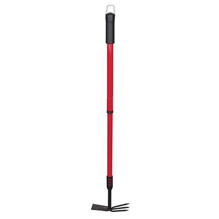 Bond 6.77 in Manufacturing Steel Rake & Hoe, 32 in L Handle 7164742